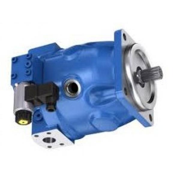 Rexroth Idraulico Pump, A10v16dr1rs4, W/ 1.5 hp Leeson Ac Motore, Usato #2 image